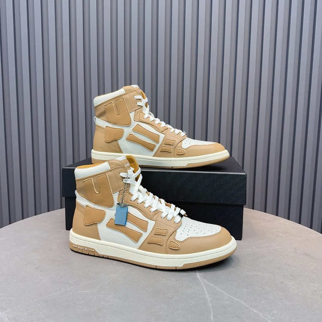 Men's shoes💰620💰 AMIRI AMIRI trendy brand hot sale🔥 Available all year round✅Couples💑 Official website synchronization Imported fabrics 1⃣️ratio 1⃣️Re-engraved, original factory special original sole, 35-45 (38.45. Non-refundable)